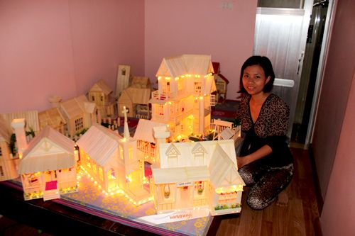 Hà Nội: Bà nội trợ hai con sở hữu trăm ngôi nhà tí hon 3