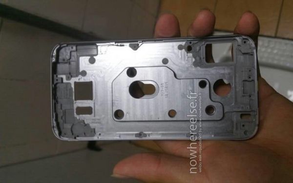 Khung kim loại giống iPhone được cho là Galaxy S6 lộ ảnh 3