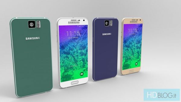 Ý tưởng Samsung Galaxy S6 giống iPhone 6 dựa vào tin đồn 10