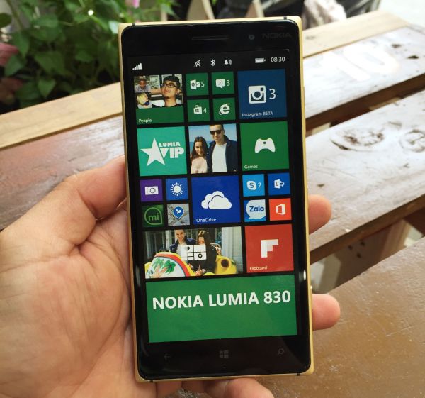 Cận cảnh Lumia 830 phiên bản đặc biệt tại Việt Nam 6