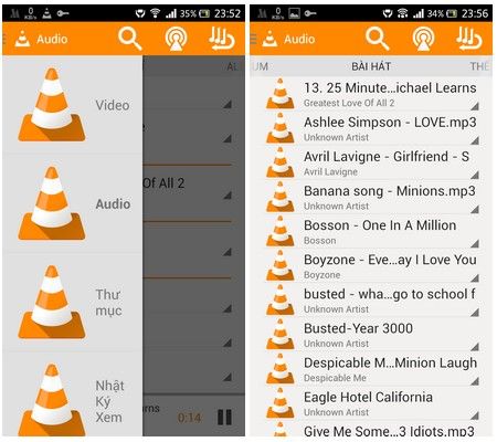 Ứng dụng chơi media nổi tiếng VLC chính thức có mặt trên Android 2