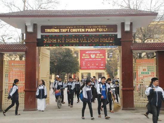 Trường THPT Chuyên Phan Bội Châu có 82 học sinh đạt giải quốc gia 1