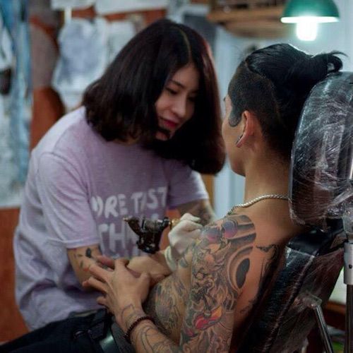 Ấn tượng cô gái Việt có hình xăm phủ kín cánh tay 9