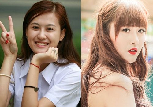 Hot girl Việt thay đổi thế nào khi vắng son phấn? 21