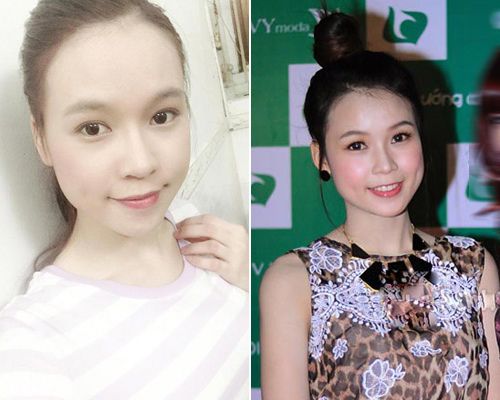 Hot girl Việt thay đổi thế nào khi vắng son phấn? 33