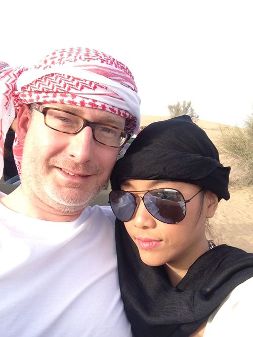 Vợ chồng Đoan Trang trốn con đi “trăng mật" ở Dubai 6