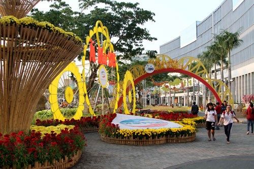 Khai mạc Hội chợ hoa xuân Phú Mỹ Hưng 2015: Ngập tràn văn hóa đồng quê 8