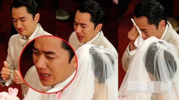 Chàng lùn Vương Tổ Lam khóc ròng trong lễ cưới 2