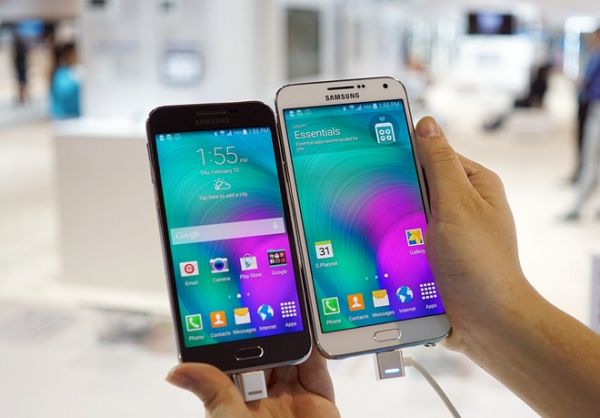 Ảnh Galaxy E5 và E7 bán sau Tết ở VN, giá từ 5,5 triệu 16