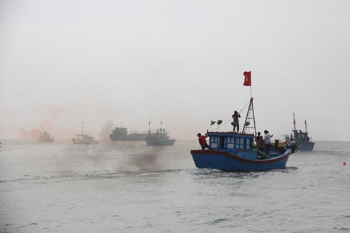 Độc đáo lễ hội "xông biển" đầu năm của ngư dân Quảng Ngãi 8