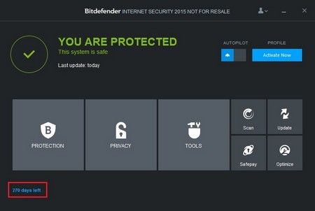 Bản quyền miễn phí phần mềm bảo mật danh tiếng Bitdefender Internet Security 2015 5