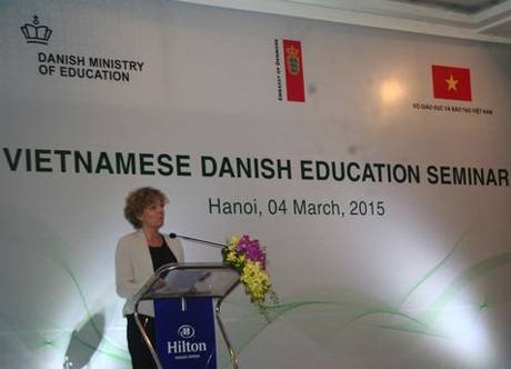 Bộ trưởng Giáo dục Đan Mạch thăm ngôi trường đặc biệt ở Hà Nội