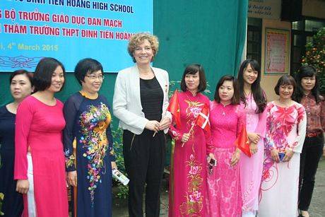 Bộ trưởng Giáo dục Đan Mạch thăm ngôi trường đặc biệt ở Hà Nội 4