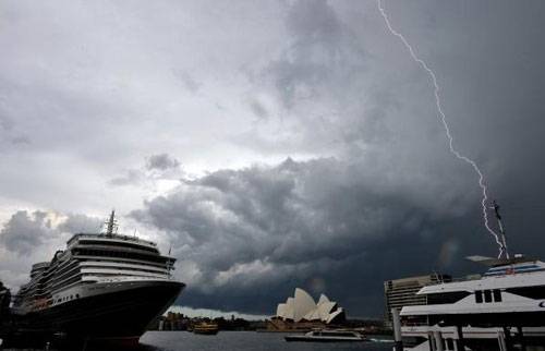 Mây bão bao trùm Sydney 4