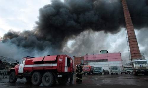Cháy chợ ở khu vực có nhiều người Việt sinh sống tại Nga 2