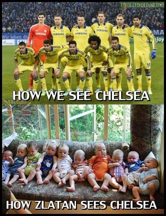 Ảnh chế dàn sao Chelsea hóa trẻ con tại Champions League 7