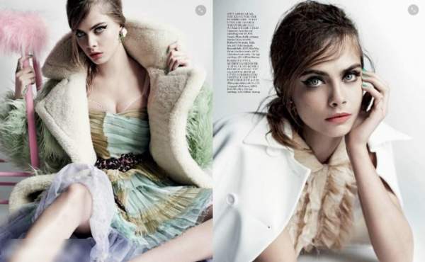Bộ 3 siêu mẫu Anh đọ độ gợi cảm trên bìa tạp chí Vogue 2