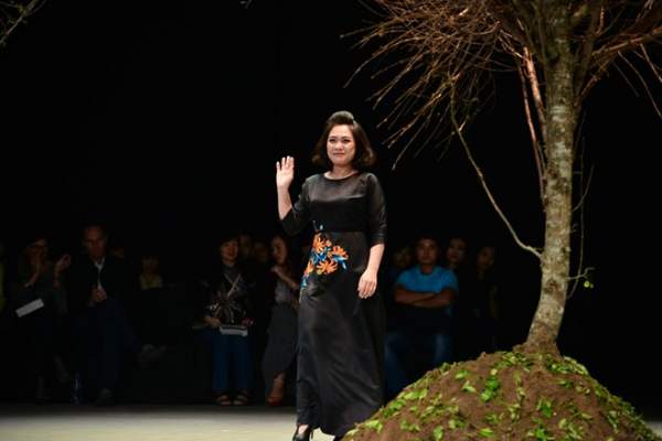 Hoa hậu Thùy Dung ma mị trên sàn diễn thời trang 6