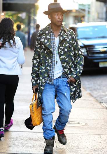 Phong cách của "biểu tượng thời trang Mỹ 2015" Pharrel Williams 3