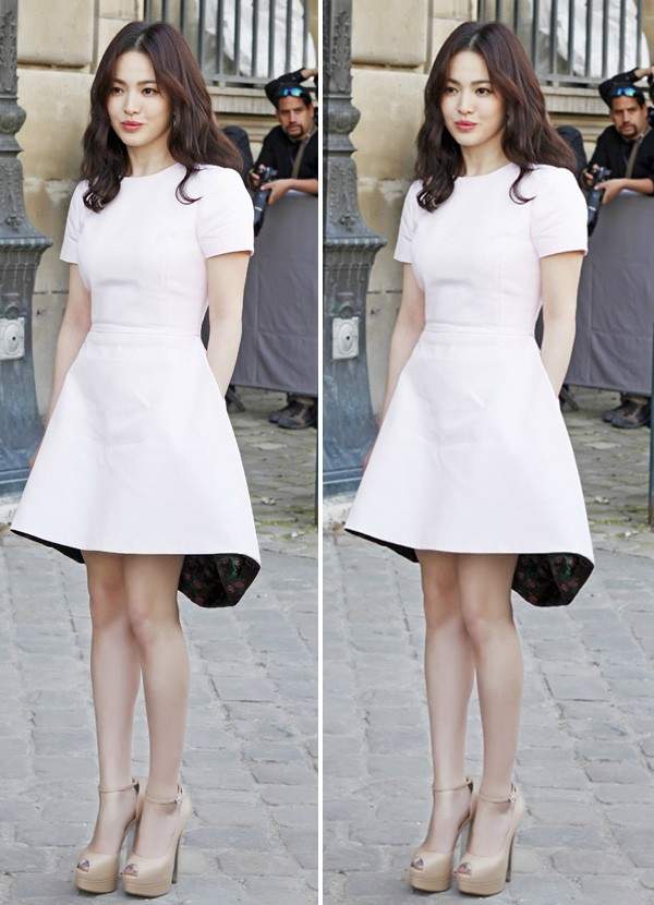 Bí quyết chọn đồ "ăn gian" chiều cao của Song Hye Kyo 6