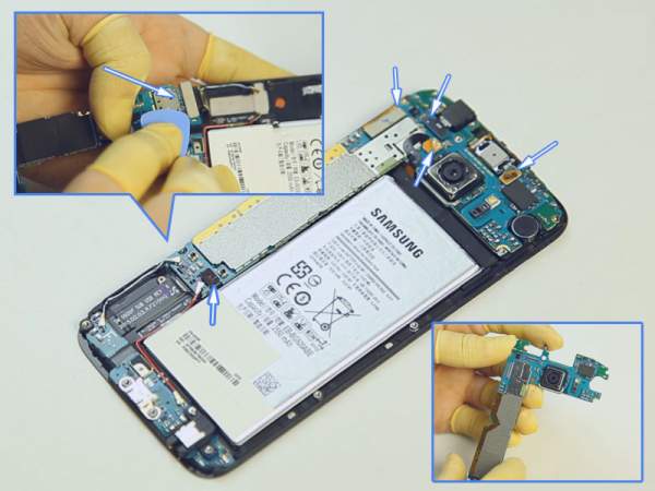 “Mổ xẻ” bên trong Samsung Galaxy S6 9