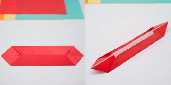 Cách làm hoa đồng hồ từ giấy origami siêu kute 3