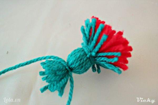 Cách làm hoa cẩm chướng bằng len siêu dễ thương 9