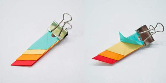 Cách làm hoa đồng hồ từ giấy origami siêu kute 7
