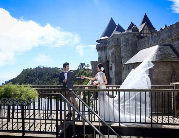 Ảnh cưới lãng mạn ngọt ngào của Nhật Kim Anh 6