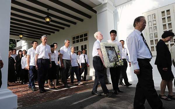 Dòng người Singapore tiễn đưa cựu Thủ tướng Lý Quang Diệu 3