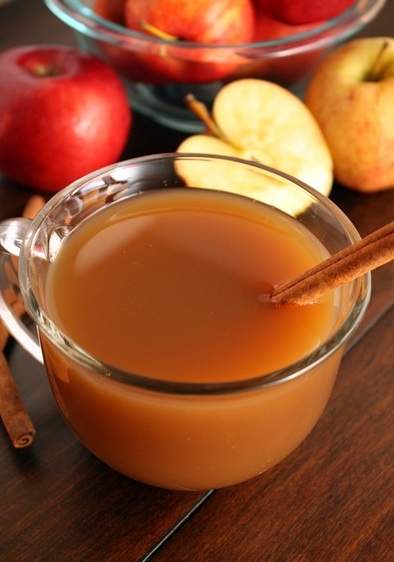 Cách pha rượu táo kết hợp với cam thơm lừng 2