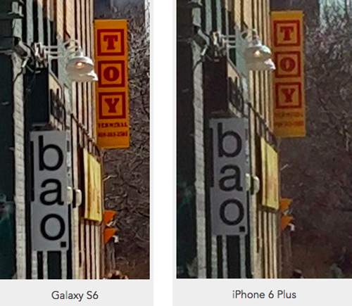 Galaxy S6 và iPhone 6 Plus đọ tài chụp ảnh 7