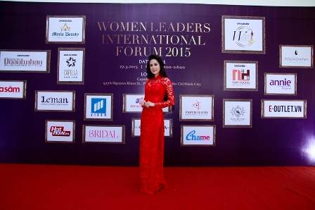 Dàn người đẹp tri thức tham gia diễn đàn Nữ lãnh đạo Quốc tế 2015 6