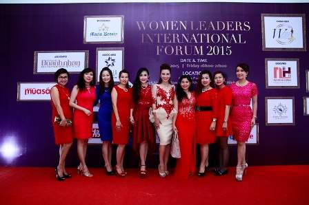 Diễn đàn Nữ lãnh đạo Quốc tế 2015 thành công tốt đẹp 3