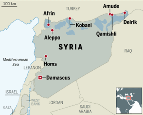 Phiến quân Hồi giáo bắt cóc 300 người ở Syria 2