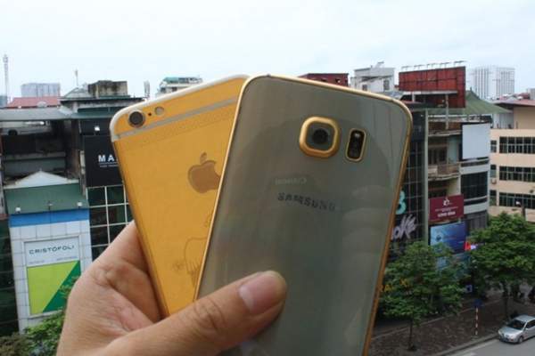 Mạ vàng Galaxy S6 giá 8 triệu tại Việt Nam 6