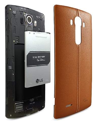 Lộ loạt ảnh chính thức rõ nét với nắp lưng bằng da của LG G4 5