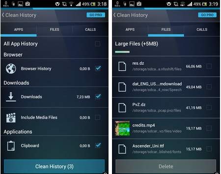 Giúp smartphone Android hoạt động ổn định hơn với AVG Cleaner 3