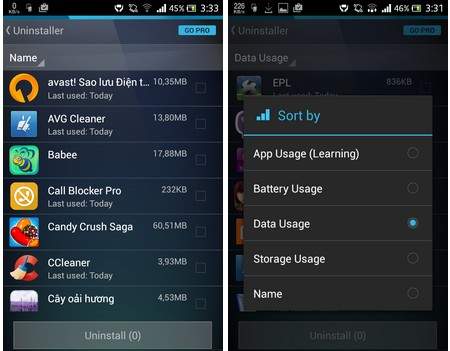 Giúp smartphone Android hoạt động ổn định hơn với AVG Cleaner 4