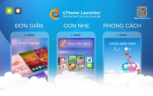 Ứng dụng Việt eTheme Launcher đạt 1 triệu người dùng quốc tế 2