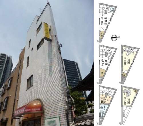 Nhà hẹp 7m2 "hét" giá 1,5 tỷ đồng ở Nhật Bản 3