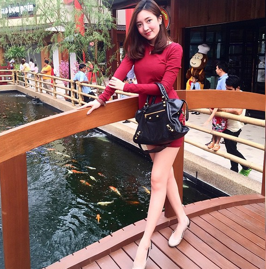 Hot girl Thái Lan xinh đẹp, đa tài hút 500.000 fan 5