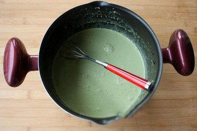 Cách làm kem trà xanh thơm mát giải ngay cơn nóng 4