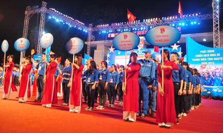 Hà Nội: Chính thức mở màn chiến dịch Mùa hè tình nguyện 2015 4
