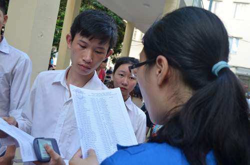 Sáng nay, hơn 6.000 thí sinh đầu tiên thi vào ĐH Quốc gia Hà Nội 9