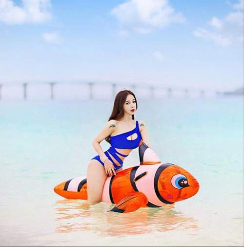 Hot girl Hàn Quốc nổi tiếng với thân hình "bốc lửa" 8