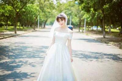 Trào lưu dùng váy cưới chụp ảnh kỷ yếu của nữ sinh Trung Quốc 12