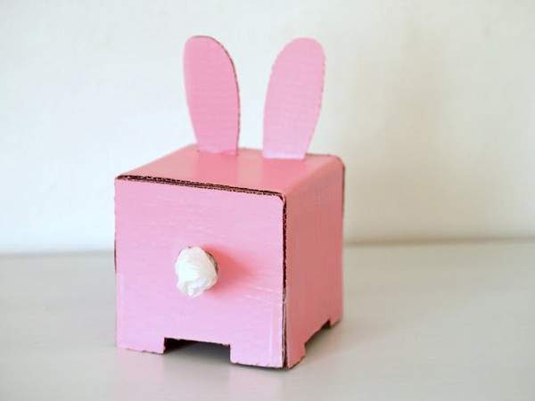Rảnh tay làm hộp đựng giấy ăn hình chú thỏ cực xinh 7