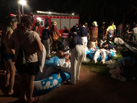 Đài Loan: Nổ lớn tại công viên nước, ít nhất 500 người bị thương 5