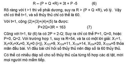 Đáp án bài toán thú vị “Chiếc thuyền bí ẩn…” 2